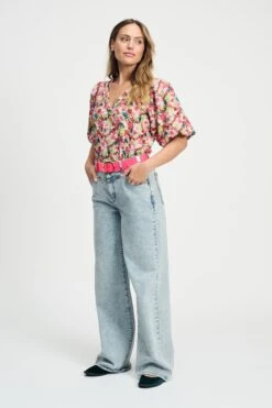 BELT - Neon Pink 7 BELT - Neon Pink -Pom Amsterdam pom amsterdam belts belt neon pink 1132126188