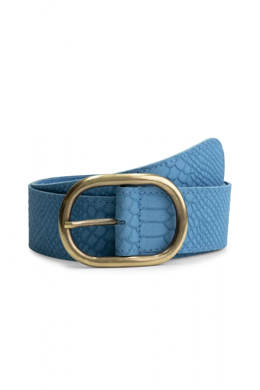 BELT - Olivia Suede Sky Blue 4 BELT - Olivia Suede Sky Blue - Image 2