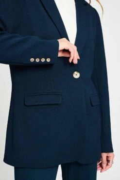 BLAZER - Chloé Eternal Blue -Pom Amsterdam pom amsterdam blazers blazer chloe eternal blue 1183324600