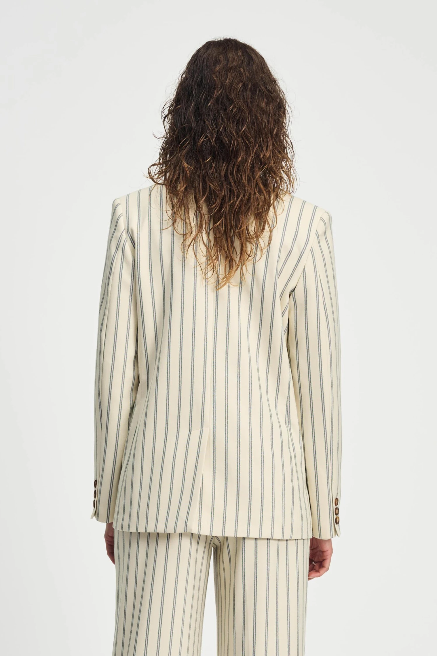 BLAZER - Striped Cream 6 BLAZER - Striped Cream - Image 4