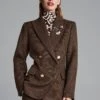 BLAZER - Winona 1 BLAZER - Winona -Pom Amsterdam pom amsterdam blazers brown 34 blazer winona 57692941451608