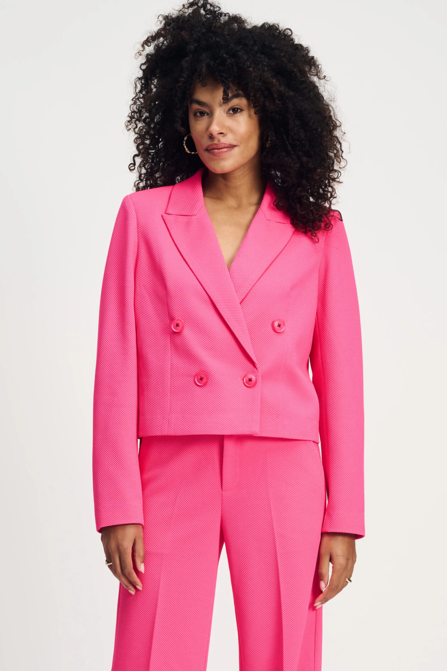 BLAZER - Short Vibrant Pink 3 BLAZER - Short Vibrant Pink