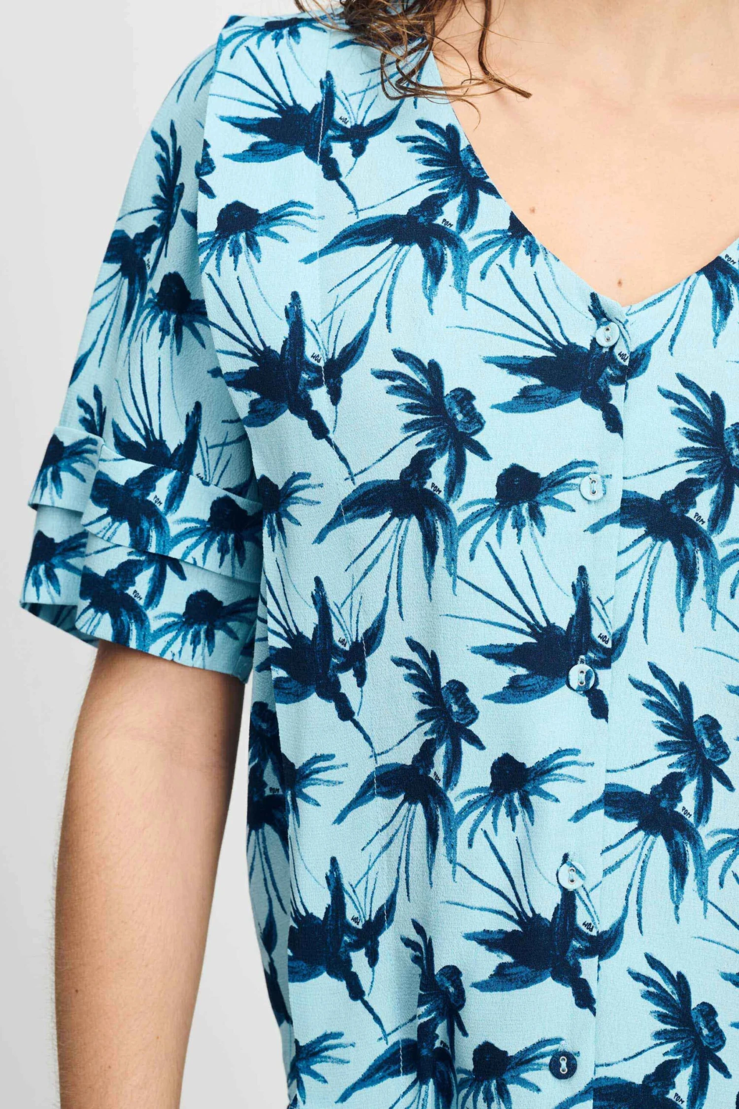 BLOUSE - Artisan Blue 8 BLOUSE - Artisan Blue - Image 6