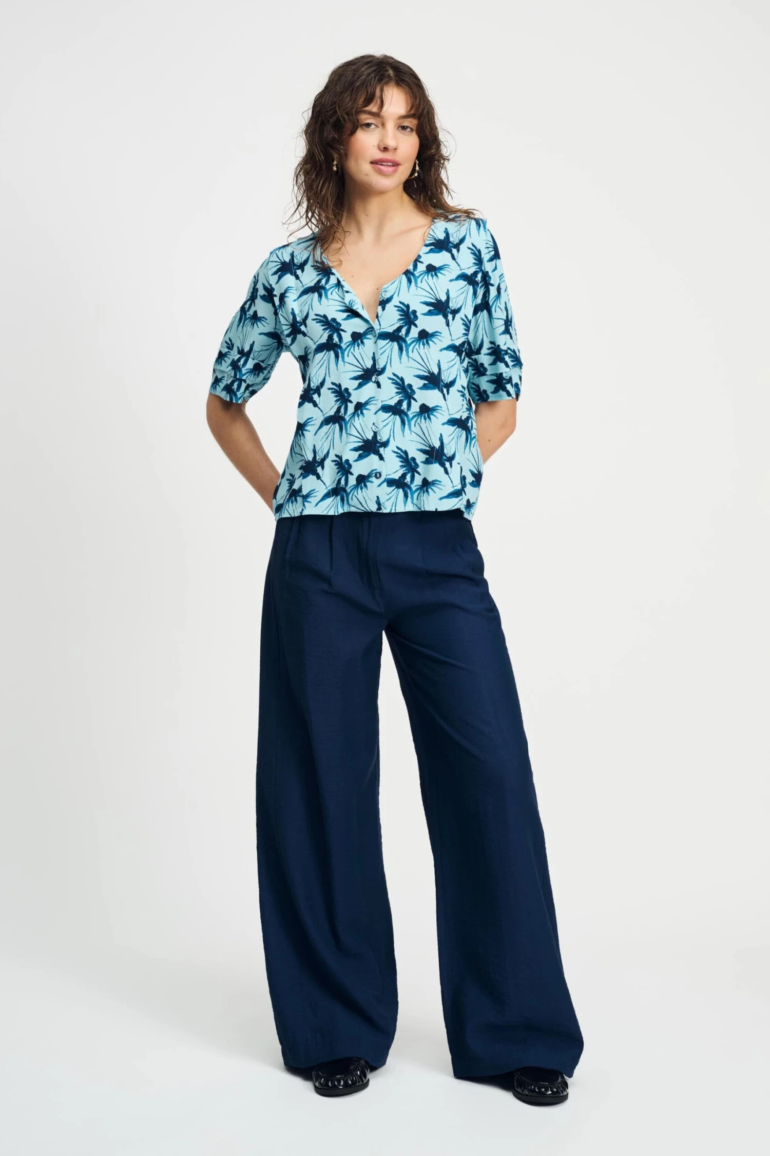 BLOUSE - Artisan Blue 7 BLOUSE - Artisan Blue - Image 5