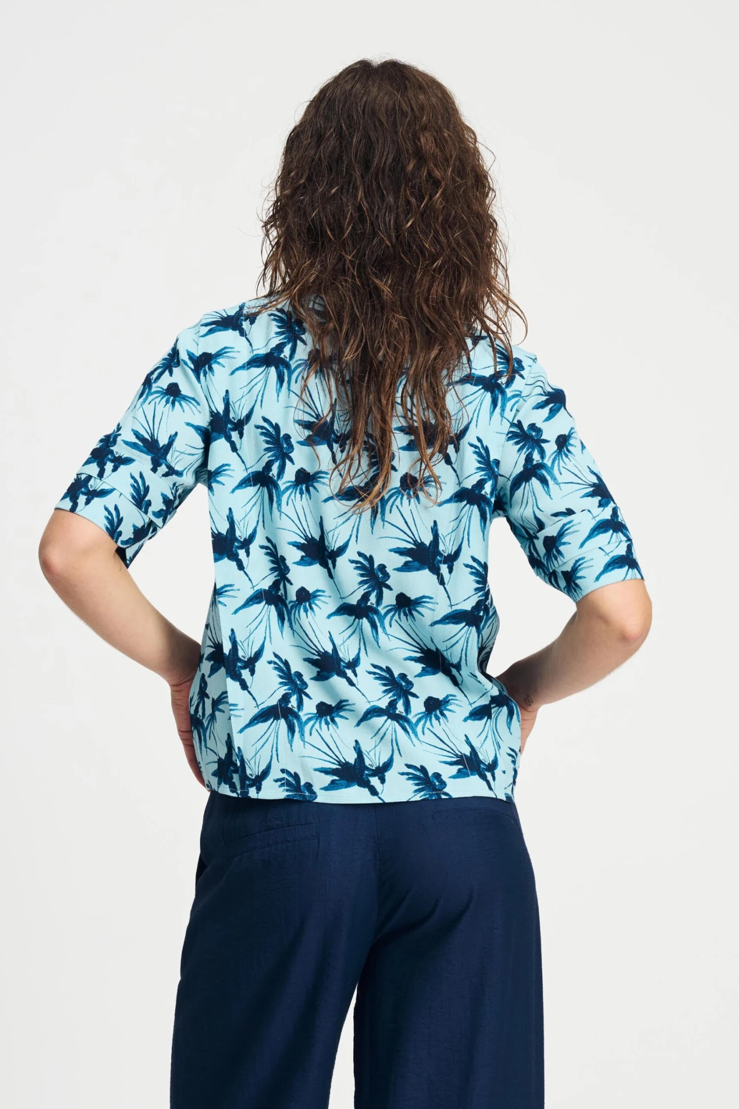 BLOUSE - Artisan Blue 6 BLOUSE - Artisan Blue - Image 4