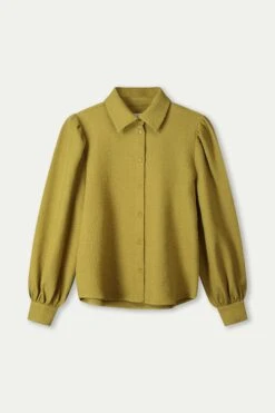 Pom Amsterdam -Pom Amsterdam pom amsterdam blouses blouse bubble fresh olive 1180698850