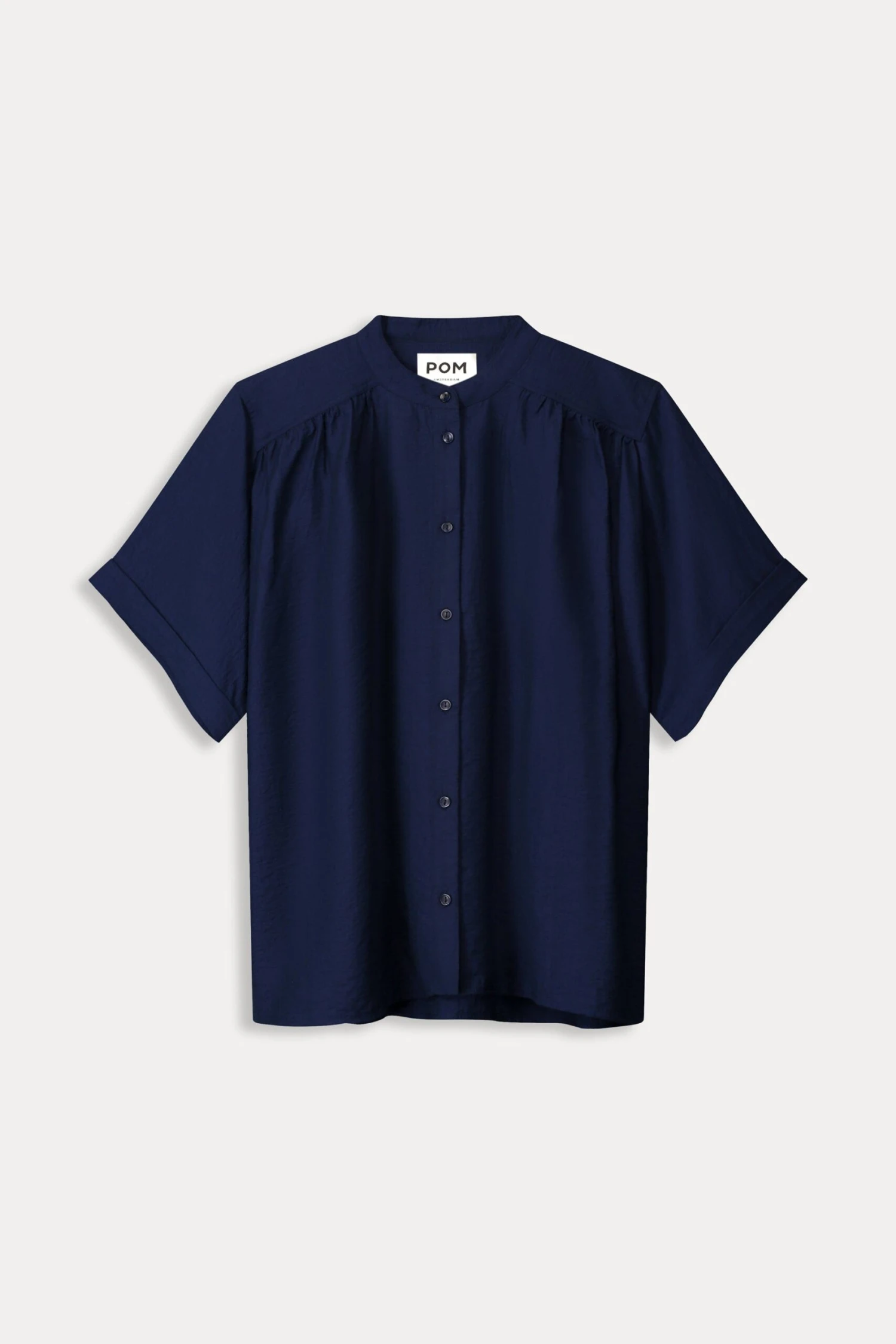 BLOUSE - Deep Dark Blue 4 BLOUSE - Deep Dark Blue - Image 2