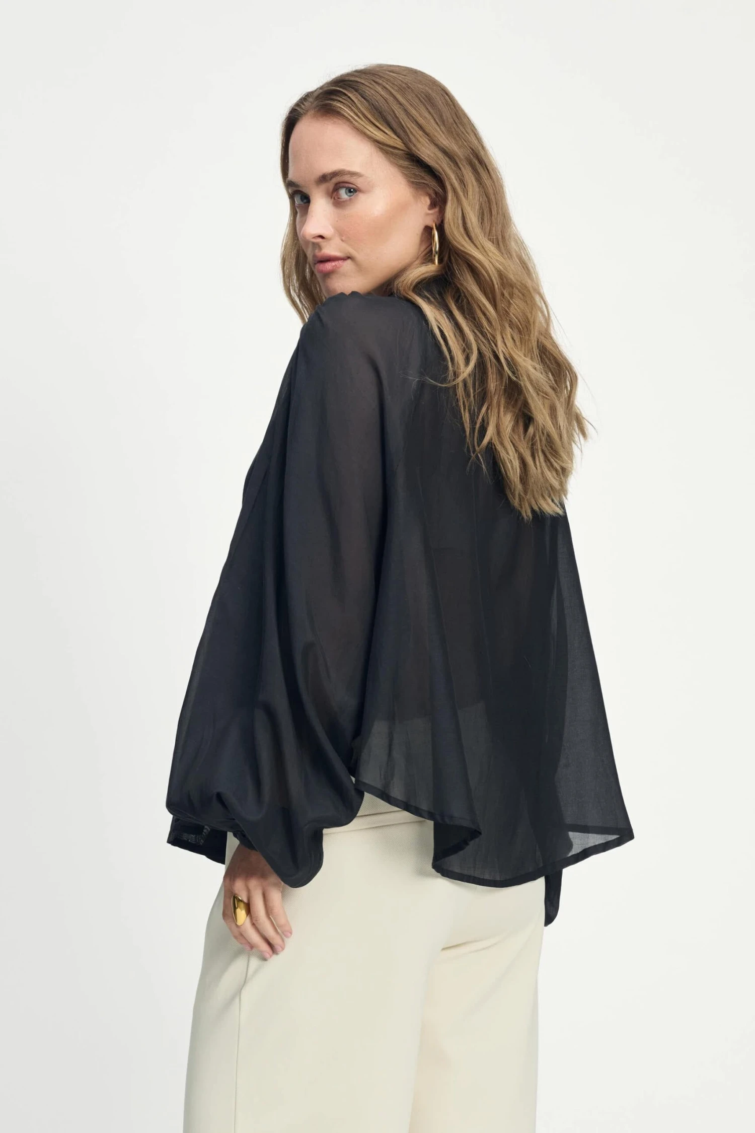 BLOUSE - Lena Black 5 BLOUSE - Lena Black - Image 3