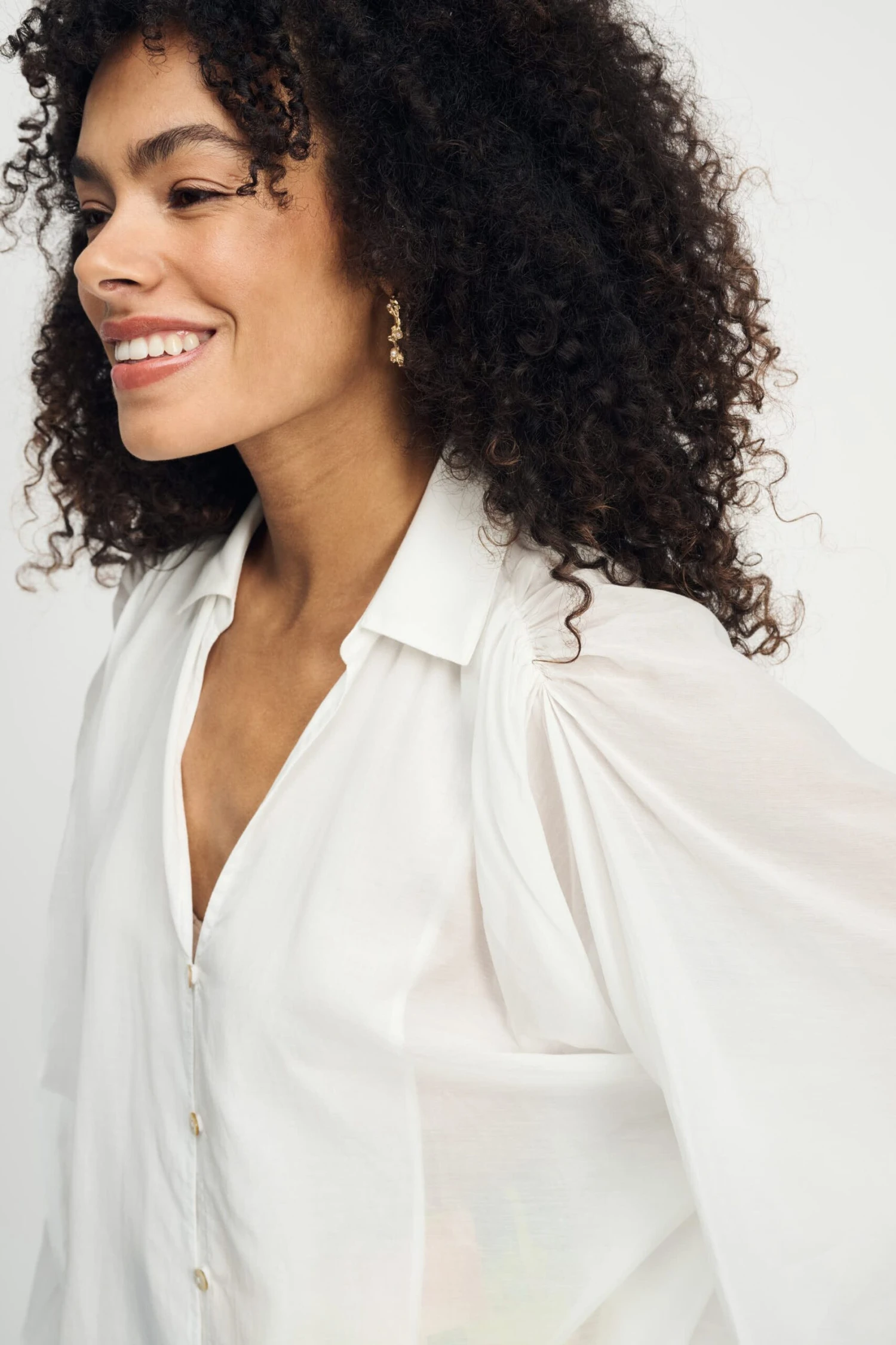 BLOUSE - Lena Crispy White 9 BLOUSE - Lena Crispy White - Image 7