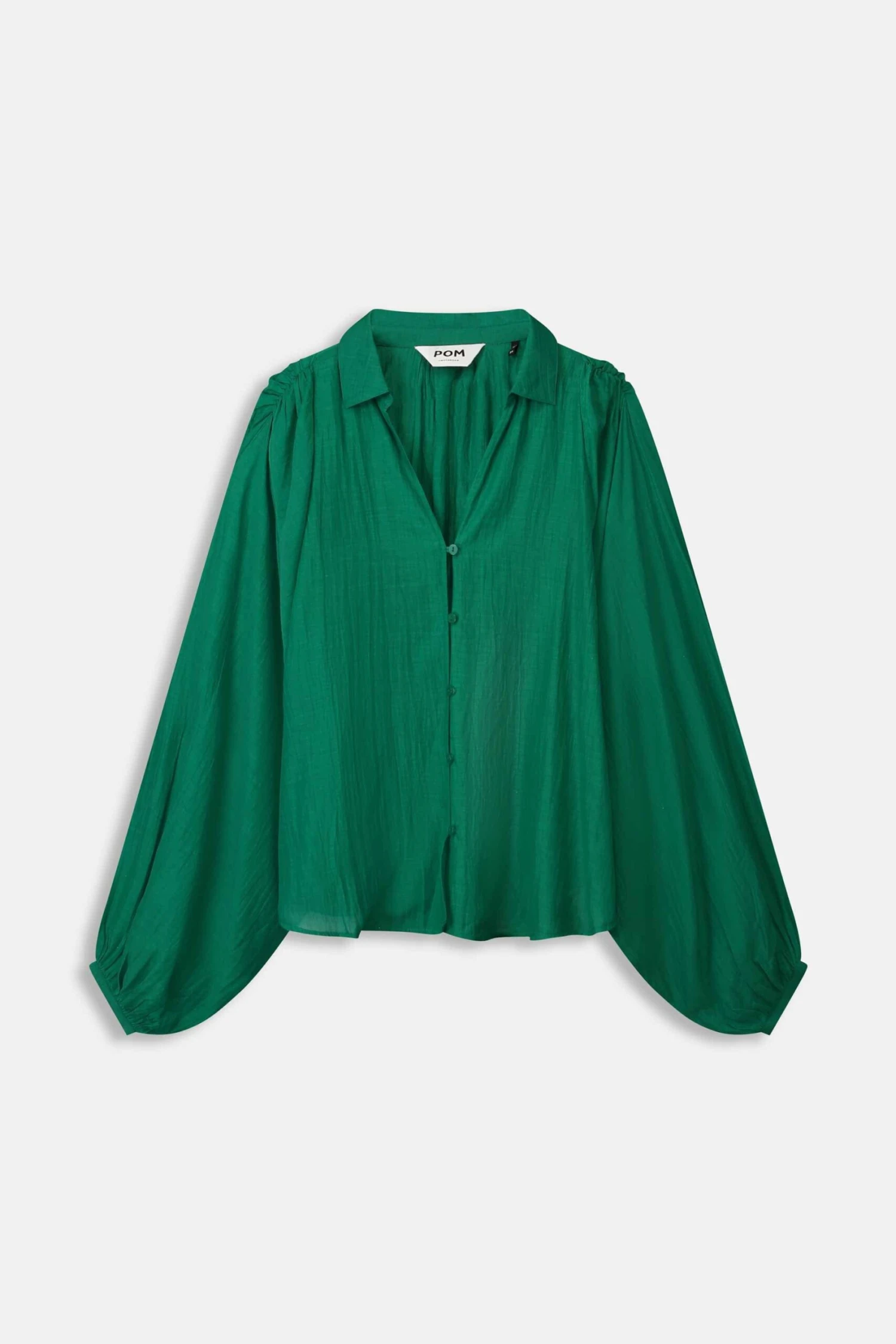 BLOUSE - Lena Meadow Green 4 BLOUSE - Lena Meadow Green - Image 2