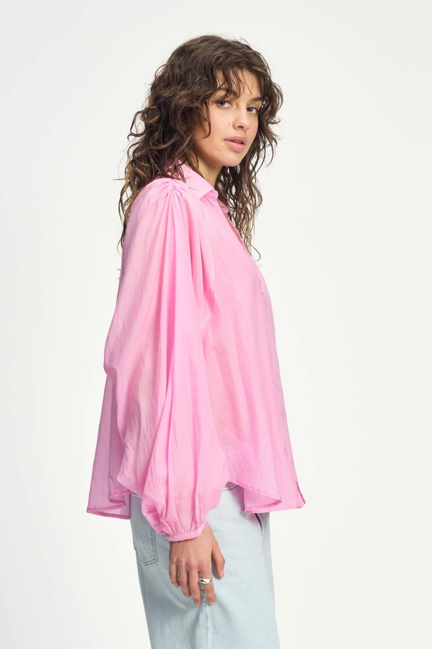 BLOUSE - Lena Rose Pink 5 BLOUSE - Lena Rose Pink - Image 3