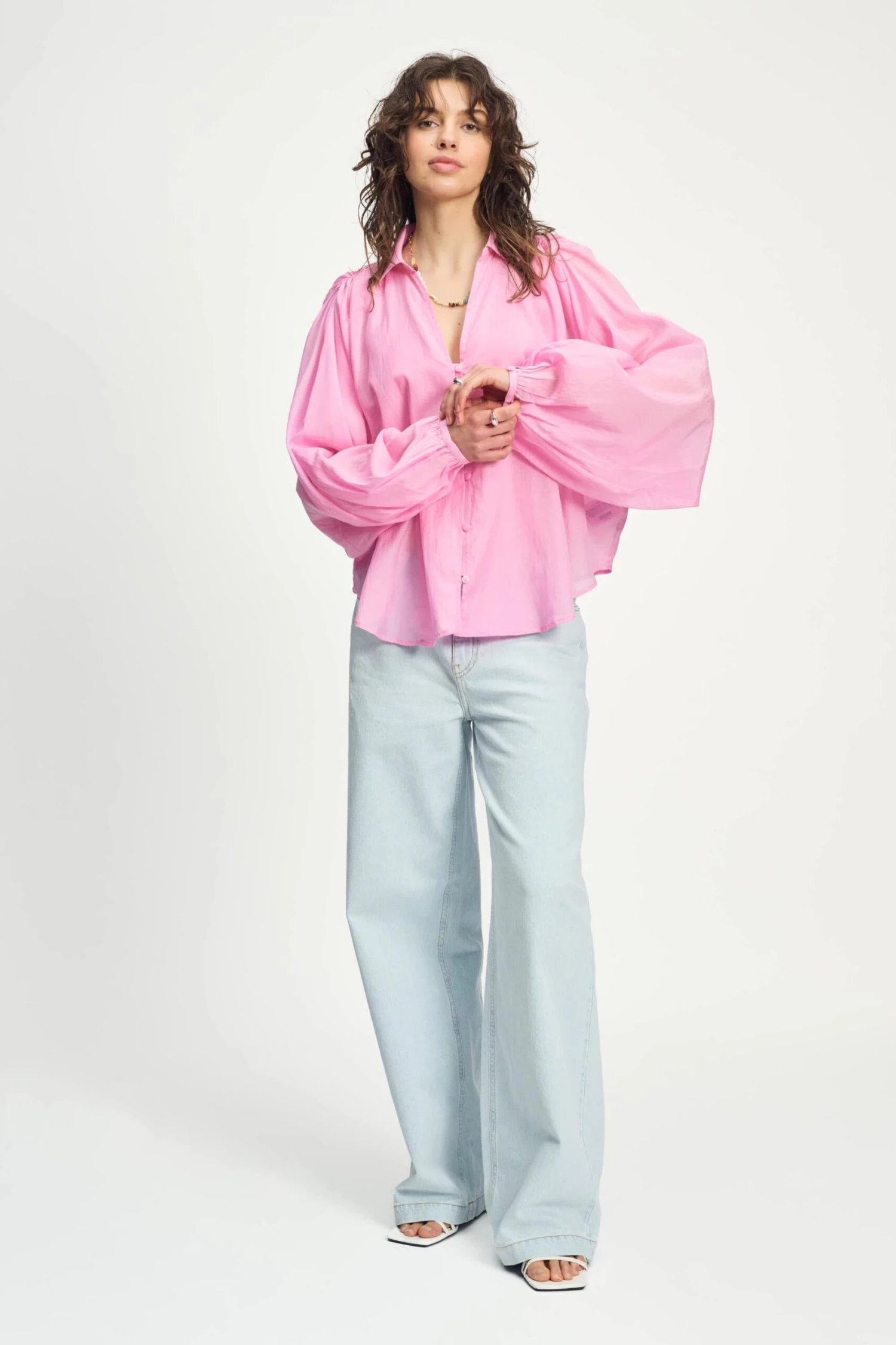 BLOUSE - Lena Rose Pink 7 BLOUSE - Lena Rose Pink - Image 5