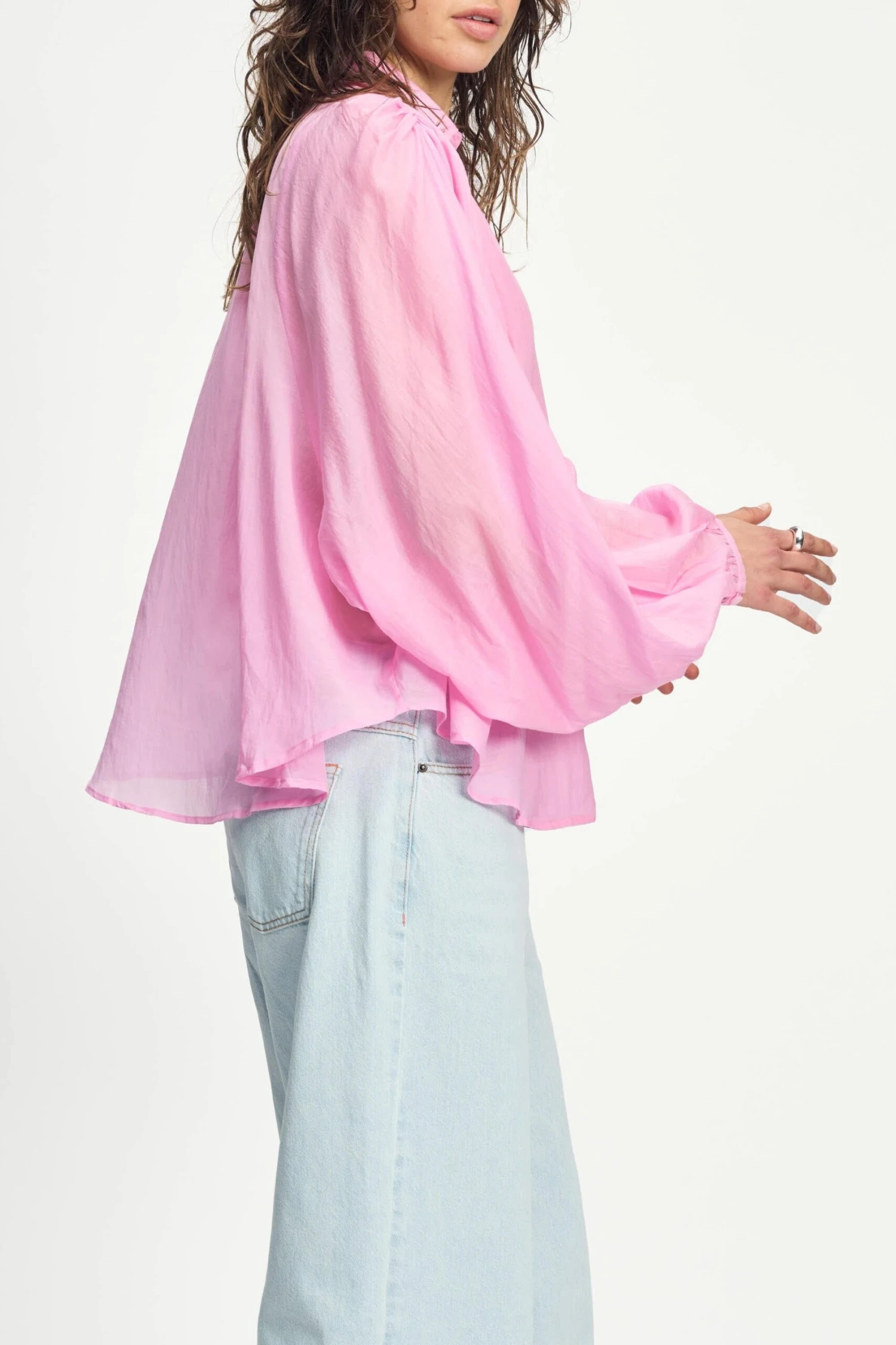 BLOUSE - Lena Rose Pink 8 BLOUSE - Lena Rose Pink - Image 6