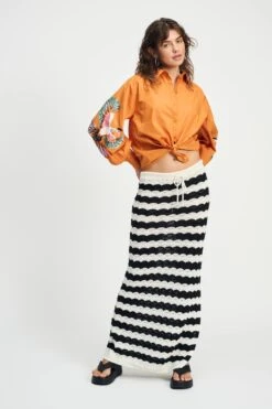 BLOUSE - Lexi Bird Sienna 12 BLOUSE - Lexi Bird Sienna -Pom Amsterdam pom amsterdam blouses blouse lexi bird sienna 1144881547