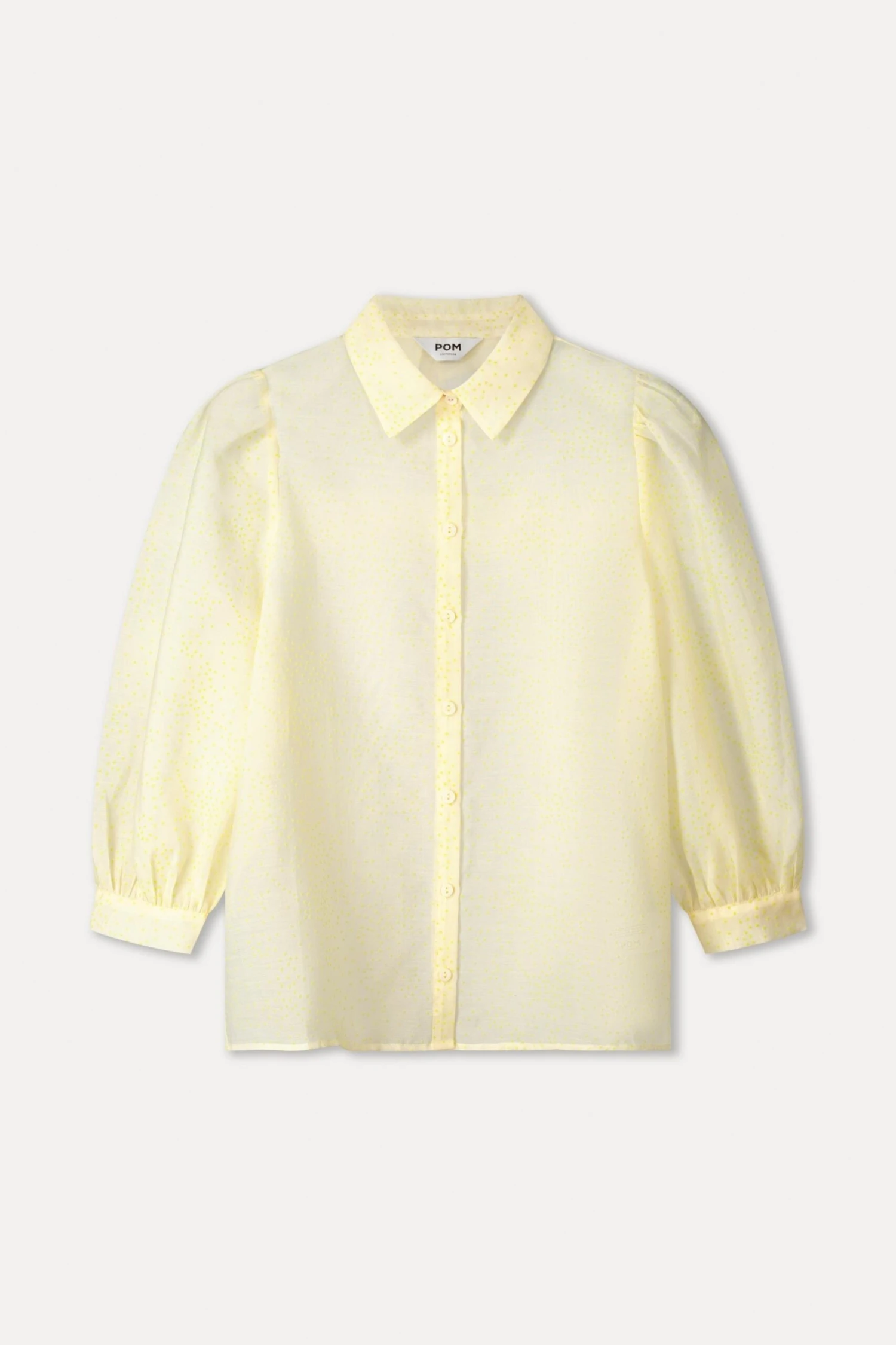 BLOUSE - Lime Dots 4 BLOUSE - Lime Dots - Image 2