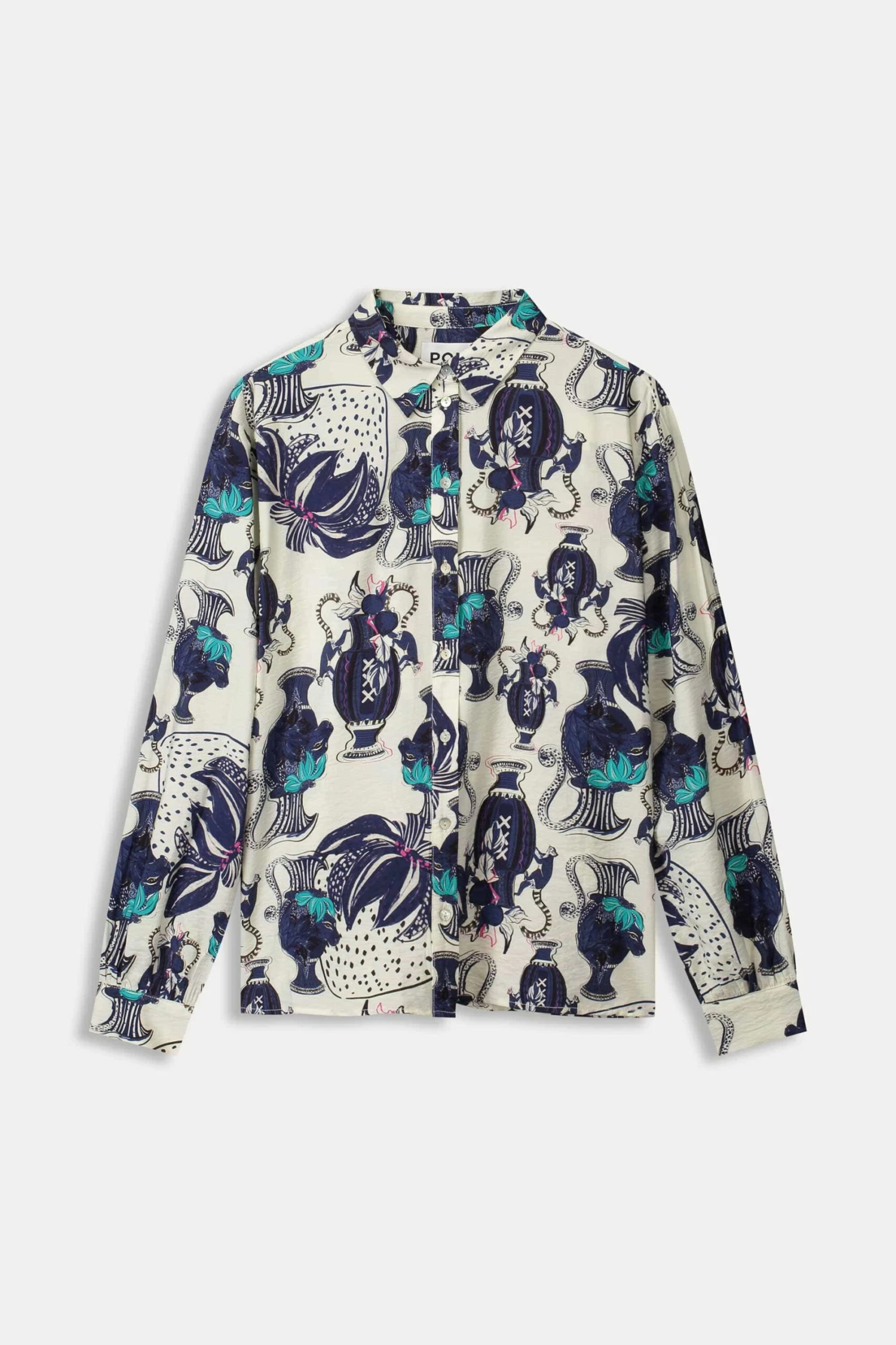 BLOUSE - Milly Vases Cream 4 BLOUSE - Milly Vases Cream - Image 2