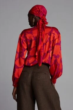 BLOUSE - Naomi 11 BLOUSE - Naomi -Pom Amsterdam pom amsterdam blouses blouse naomi 57692523069784