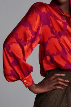 BLOUSE - Naomi 13 BLOUSE - Naomi -Pom Amsterdam pom amsterdam blouses blouse naomi 57692524118360