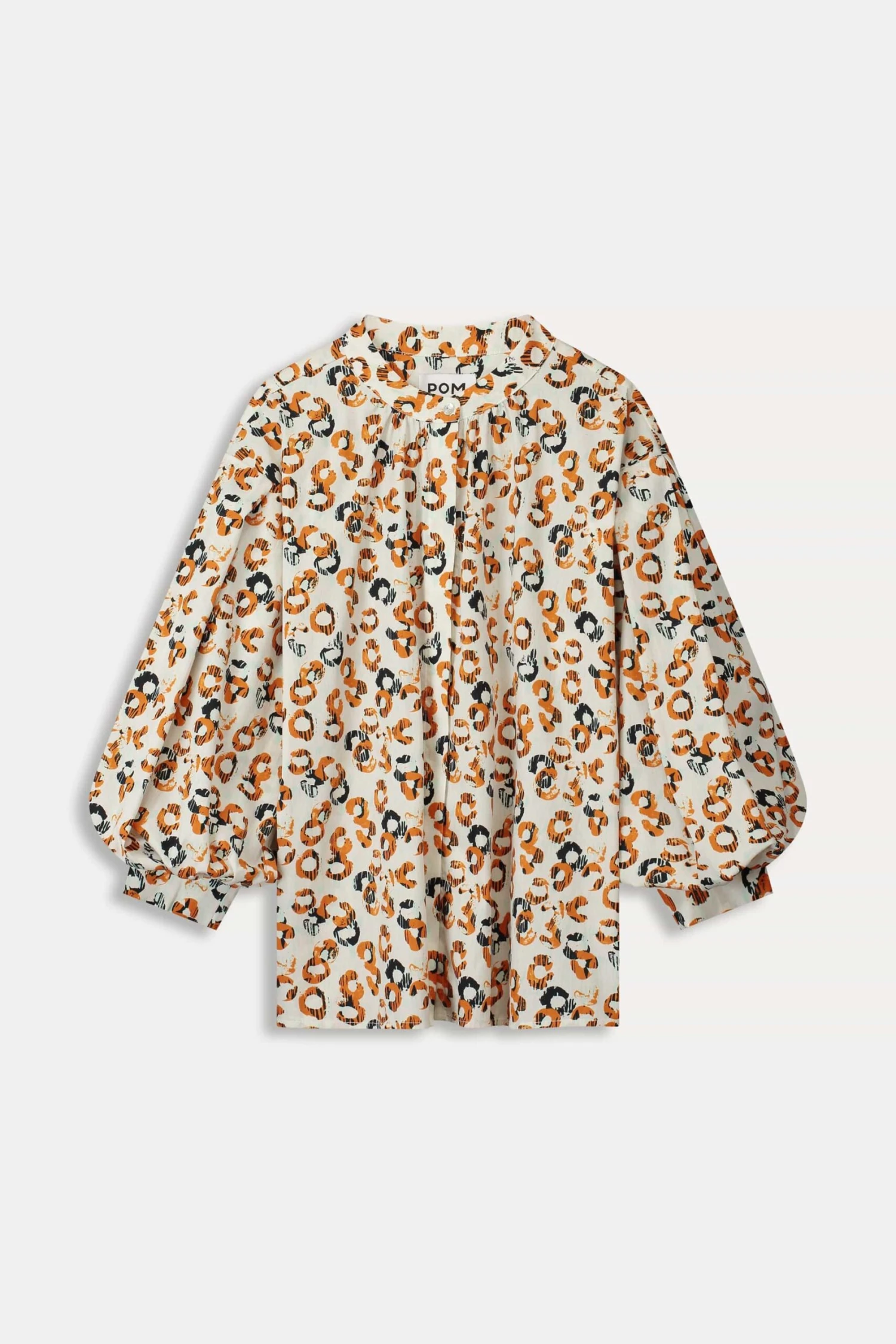 BLOUSE - Poplin Leopard Lush 4 BLOUSE - Poplin Leopard Lush - Image 2