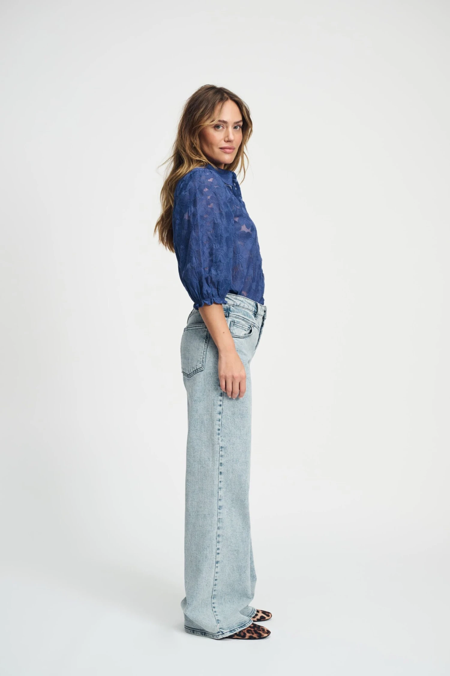 BLOUSE - Sapphire Blue 7 BLOUSE - Sapphire Blue - Image 5