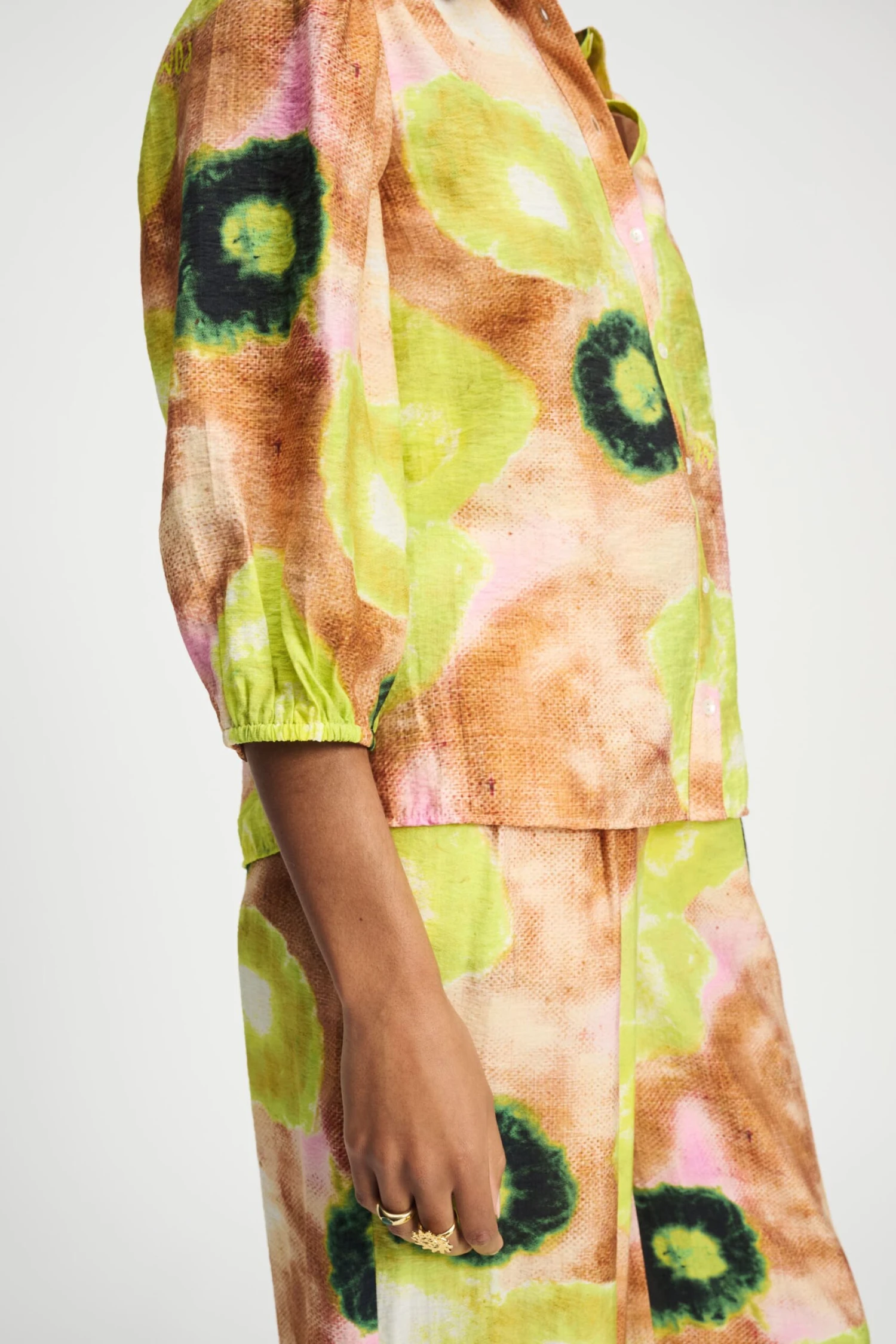 BLOUSE - Summer Bliss Lime 7 BLOUSE - Summer Bliss Lime - Image 5