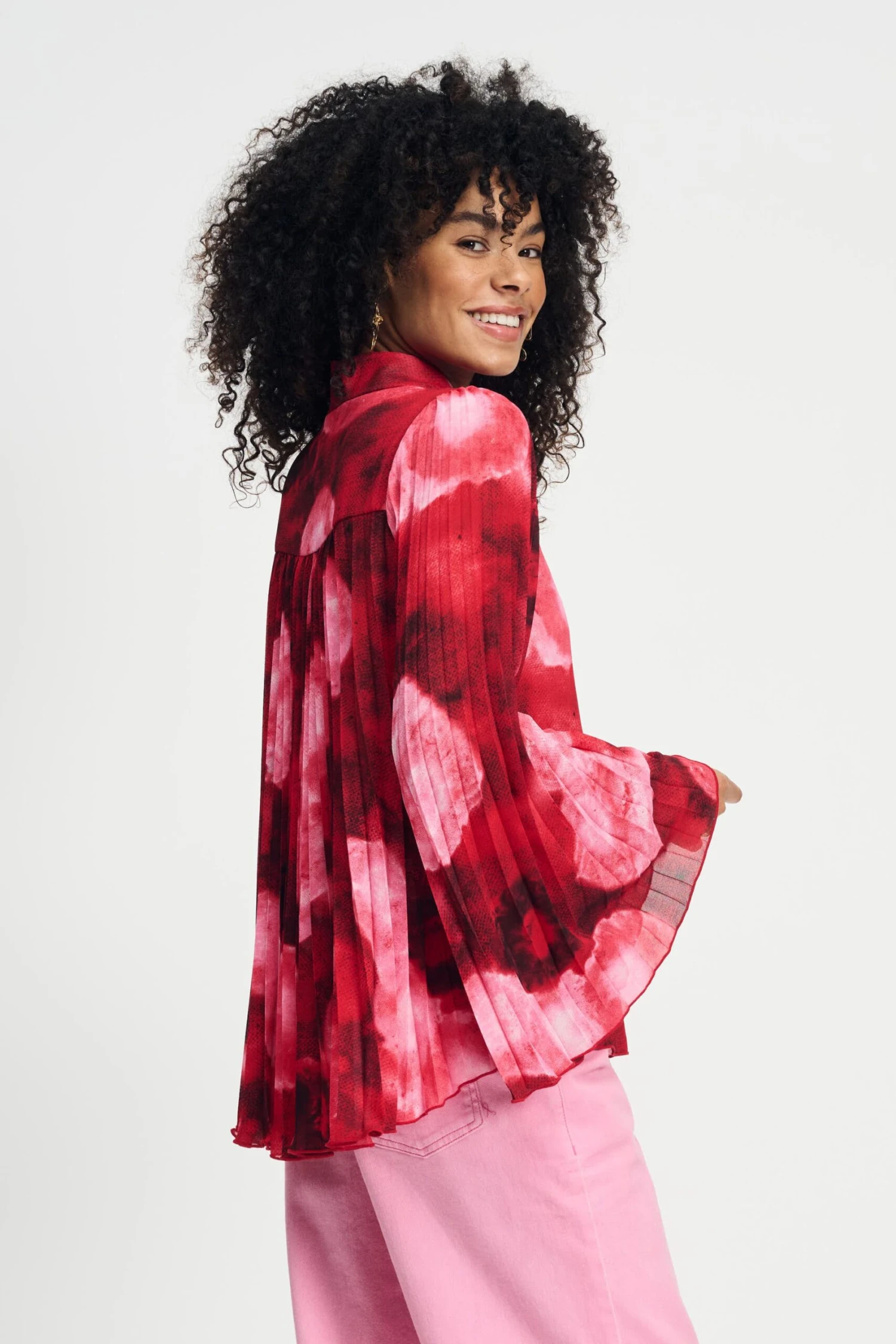 BLOUSE - Summer Bliss Red 6 BLOUSE - Summer Bliss Red - Image 4