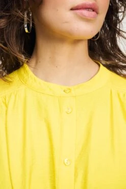 BLOUSE - Summer Yellow -Pom Amsterdam pom amsterdam blouses blouse summer yellow 1144823015