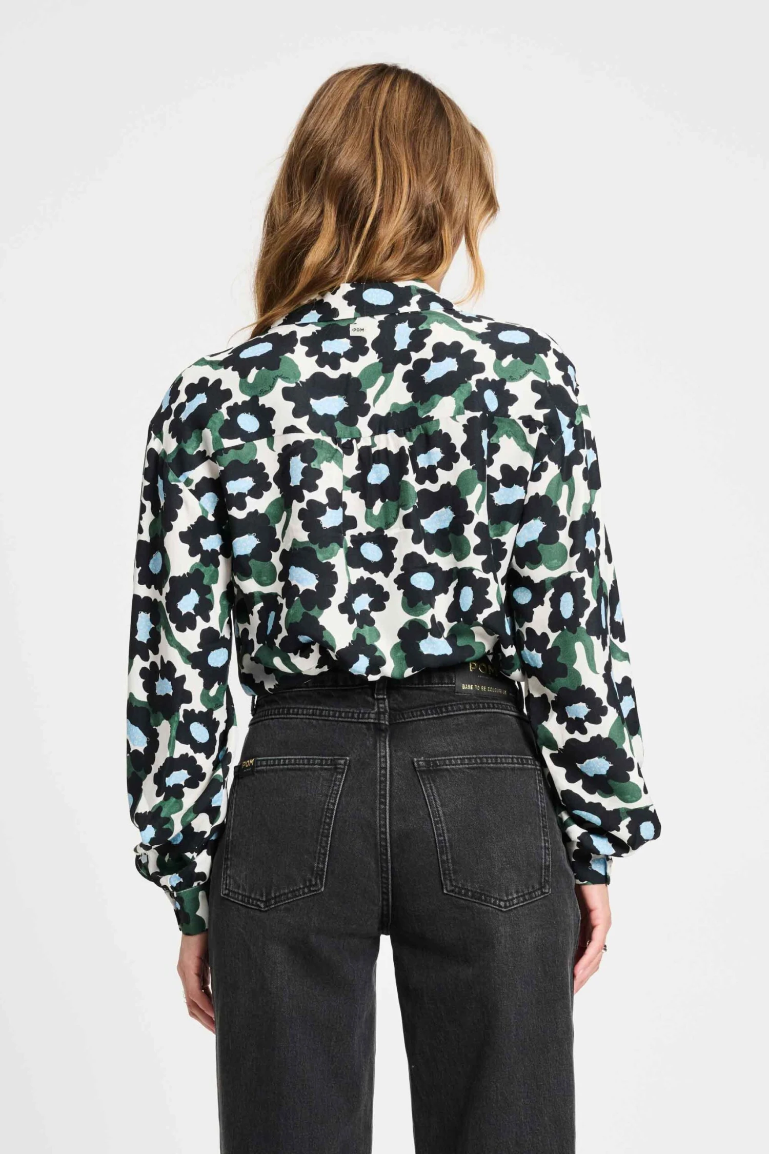 BLOUSE - Violet Wild Flowers Ecru 6 BLOUSE - Violet Wild Flowers Ecru - Image 4