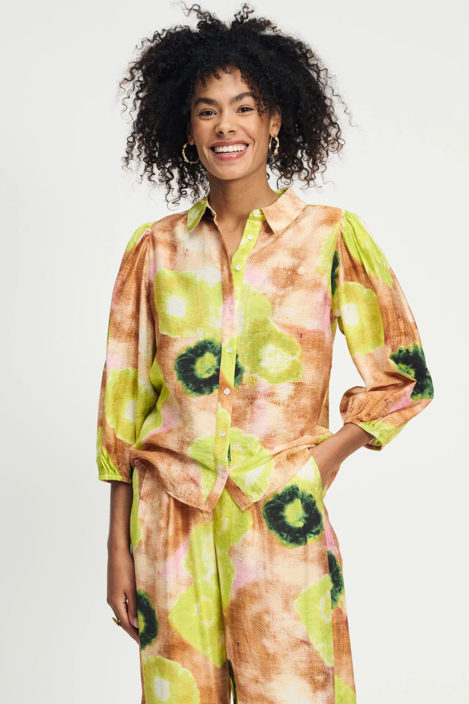 BLOUSE - Summer Bliss Lime 3 BLOUSE - Summer Bliss Lime