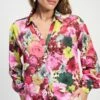 BLOUSE - Satin Love Bouquet