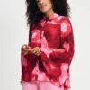 BLOUSE - Summer Bliss Red 1 BLOUSE - Summer Bliss Red -Pom Amsterdam pom amsterdam blouses red 34 blouse summer bliss red 1130662501