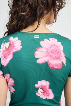 BODY - Maddi Meadow Flowers Green -Pom Amsterdam pom amsterdam bodies body maddi meadow flowers green 1140789303