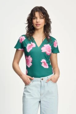 BODY - Maddi Meadow Flowers Green