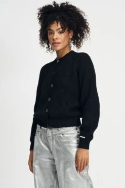 Pom Amsterdam 24 CARDIGAN - Nero