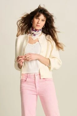 CARDIGAN - Bianco 11 CARDIGAN - Bianco -Pom Amsterdam pom amsterdam cardigans cardigan bianco 57004750635352