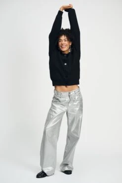 CARDIGAN - Nero 11 CARDIGAN - Nero -Pom Amsterdam pom amsterdam cardigans cardigan nero 1132477124