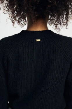 CARDIGAN - Nero 12 CARDIGAN - Nero -Pom Amsterdam pom amsterdam cardigans cardigan nero 1132477125