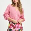 CARDIGAN - Raspberry 2 CARDIGAN - Raspberry -Pom Amsterdam pom amsterdam cardigans pink 36 cardigan raspberry 1130662466