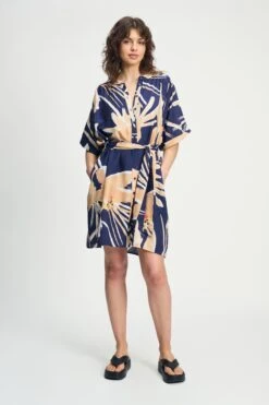 Pom Amsterdam 8 DRESS - Artisan Sand