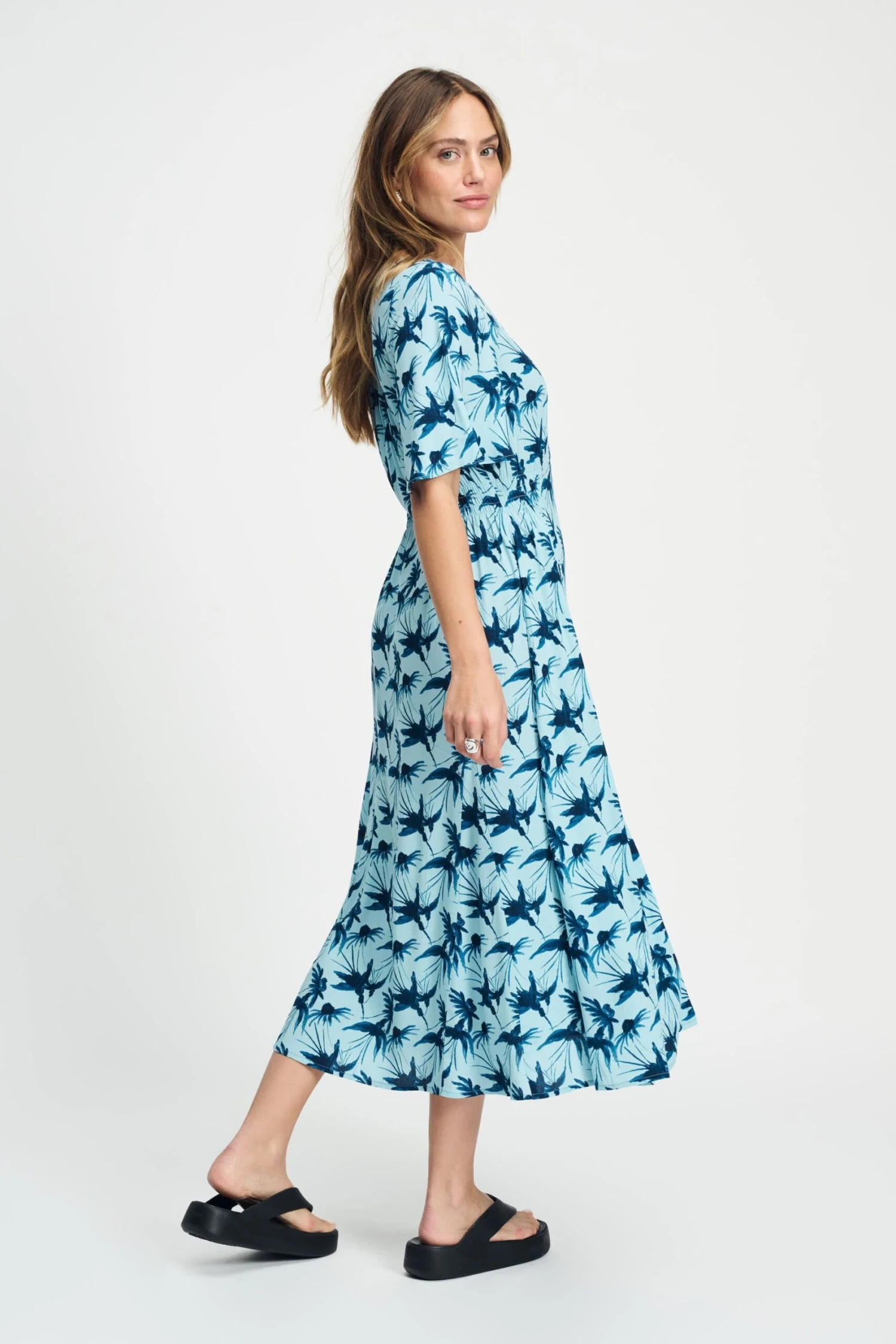 DRESS - Artisan Blue 3 DRESS - Artisan Blue