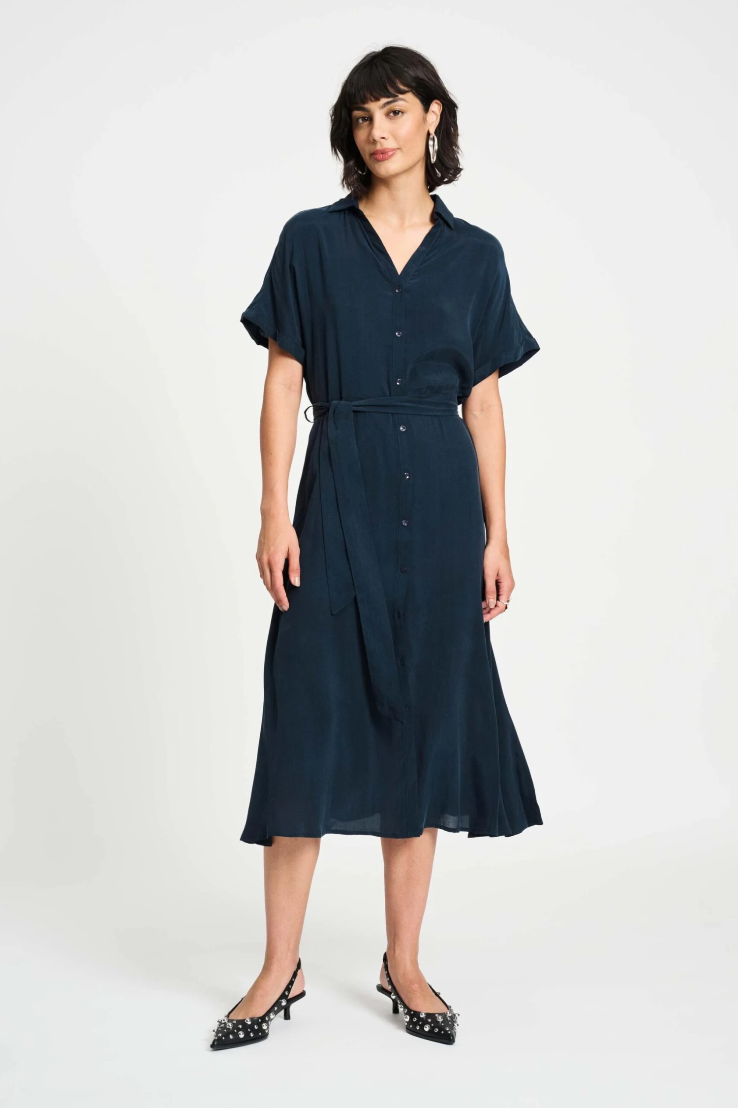 DRESS - Lynn Dark Navy 3 DRESS - Lynn Dark Navy