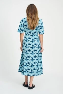 DRESS - Artisan Blue 12 DRESS - Artisan Blue -Pom Amsterdam pom amsterdam dresses dress artisan blue 1144823022