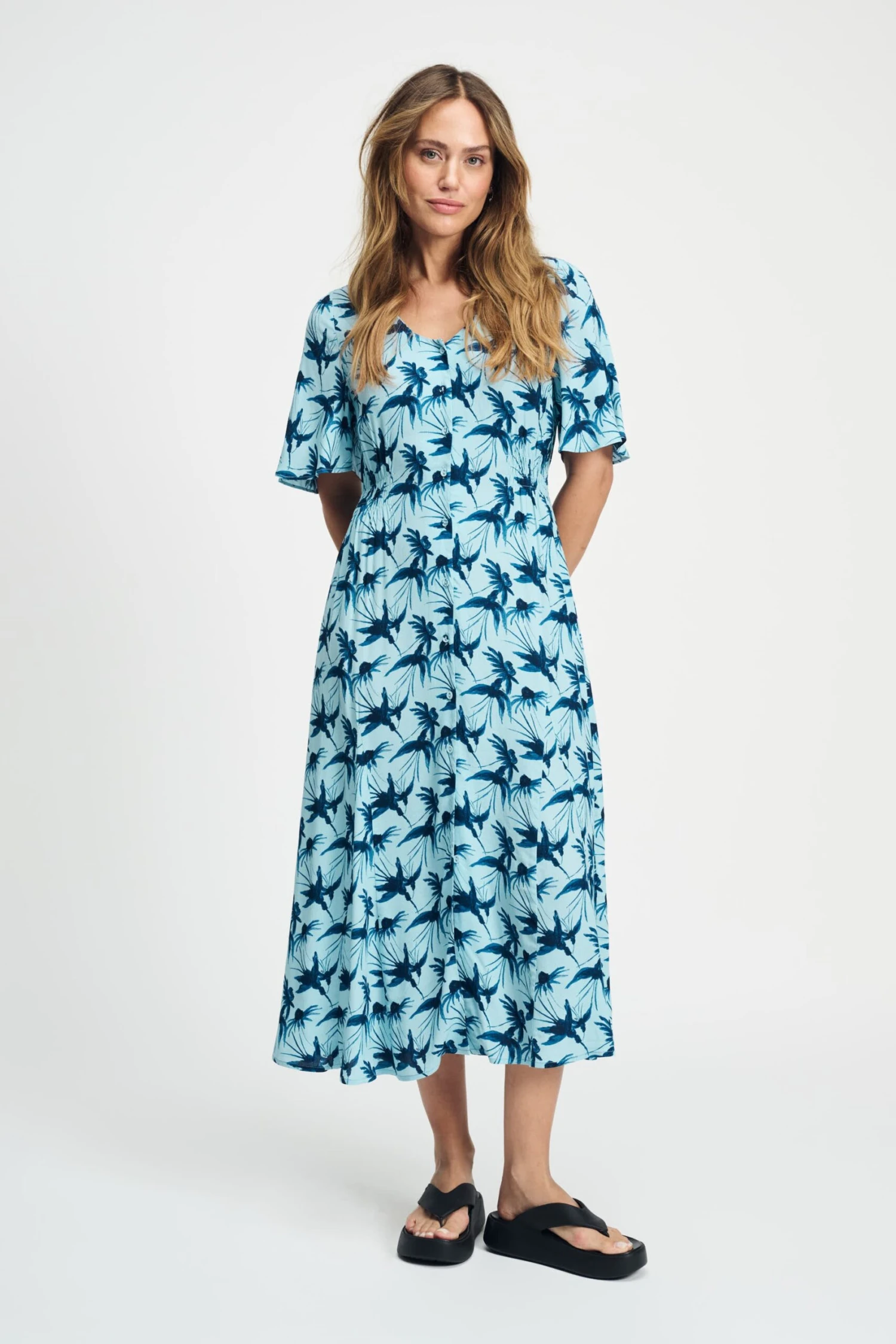 DRESS - Artisan Blue 6 DRESS - Artisan Blue - Image 4