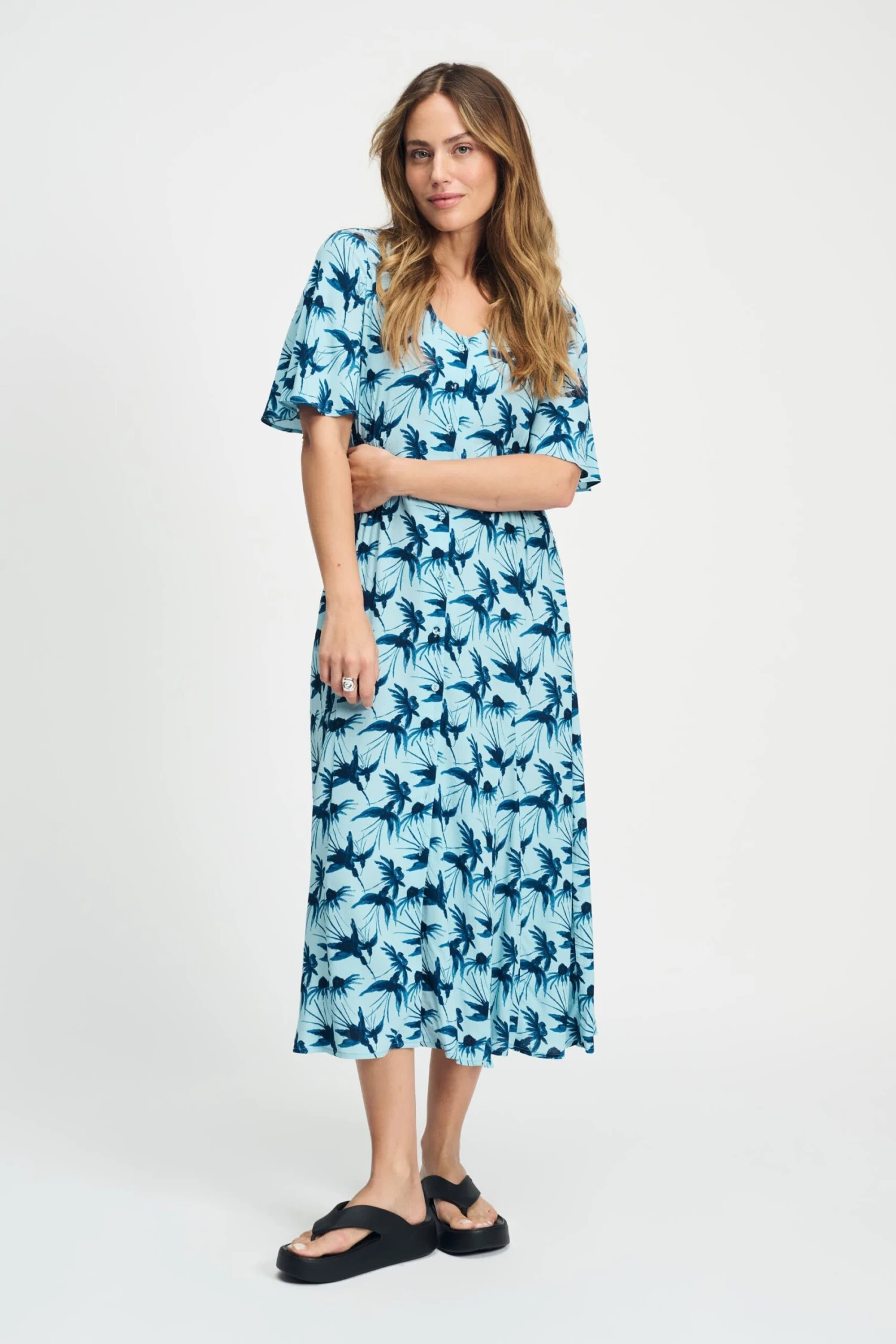 DRESS - Artisan Blue 5 DRESS - Artisan Blue - Image 3