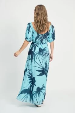 DRESS - Artisan Blue Sequins 11 DRESS - Artisan Blue Sequins -Pom Amsterdam pom amsterdam dresses dress artisan blue sequins 1176772133