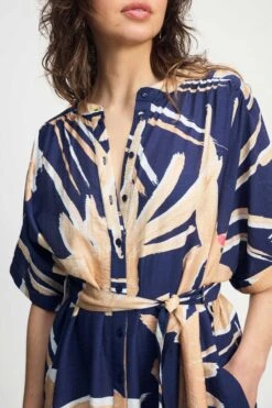 DRESS - Artisan Sand 9 DRESS - Artisan Sand -Pom Amsterdam pom amsterdam dresses dress artisan sand 1154228426