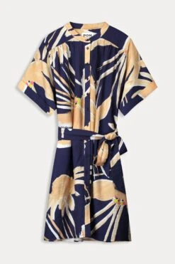 Pom Amsterdam -Pom Amsterdam pom amsterdam dresses dress artisan sand 1154228428