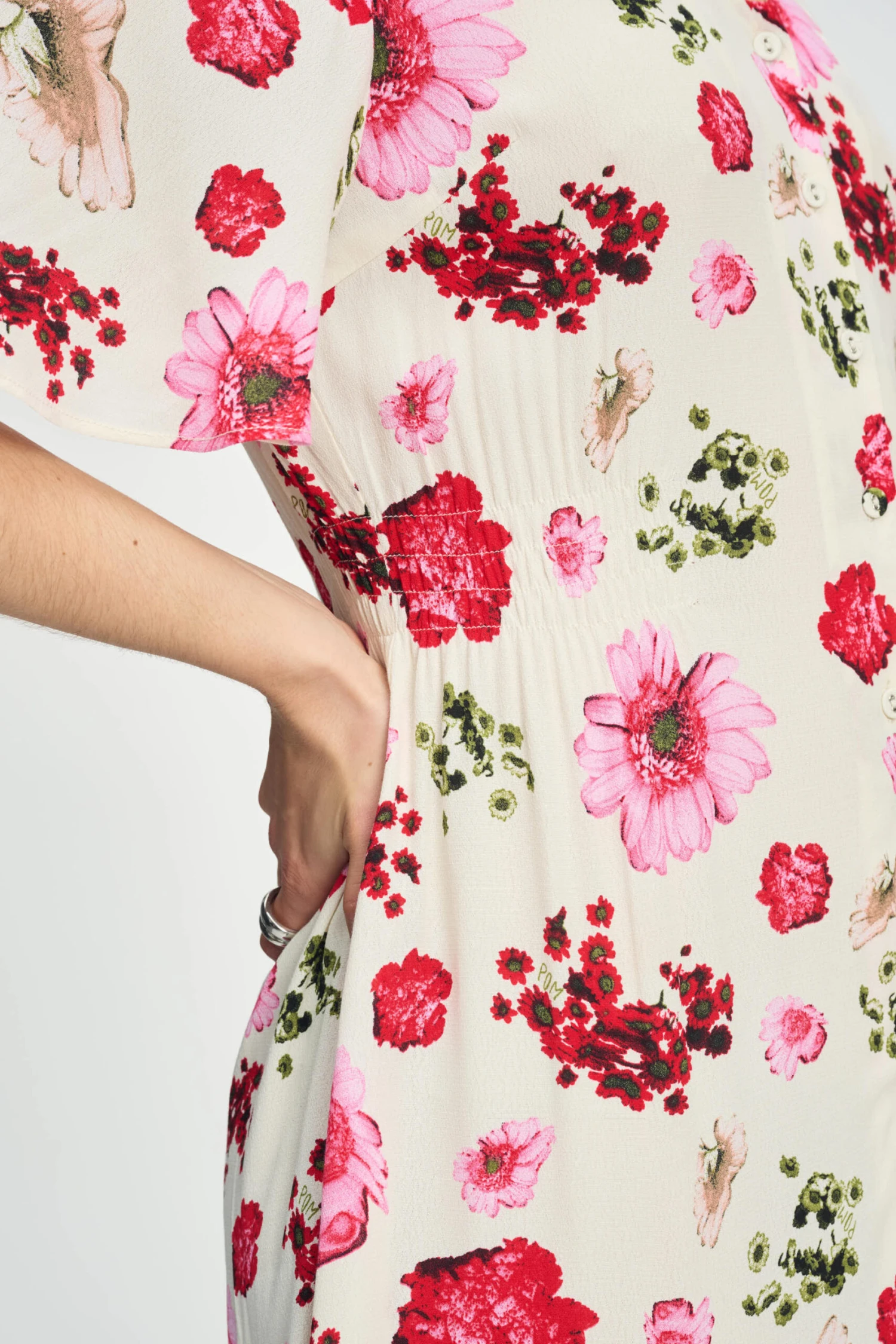 DRESS - Bouquet Cream 7 DRESS - Bouquet Cream - Image 5