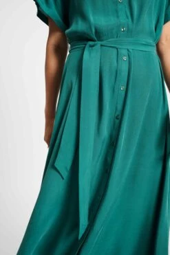 DRESS - Lynn Pacific Green 13 DRESS - Lynn Pacific Green -Pom Amsterdam pom amsterdam dresses dress lynn pacific green 1184866001