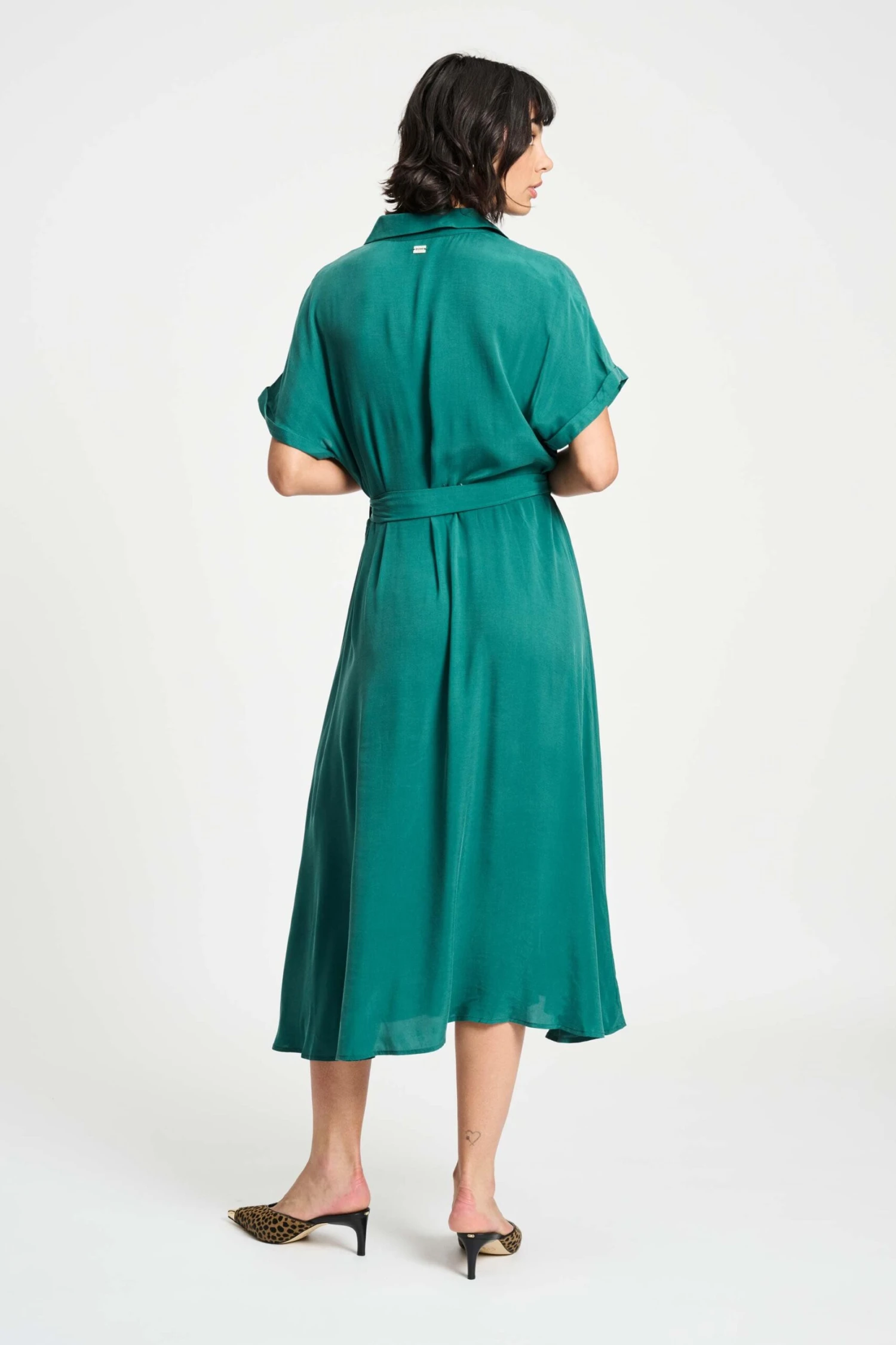 DRESS - Lynn Pacific Green 7 DRESS - Lynn Pacific Green - Image 5